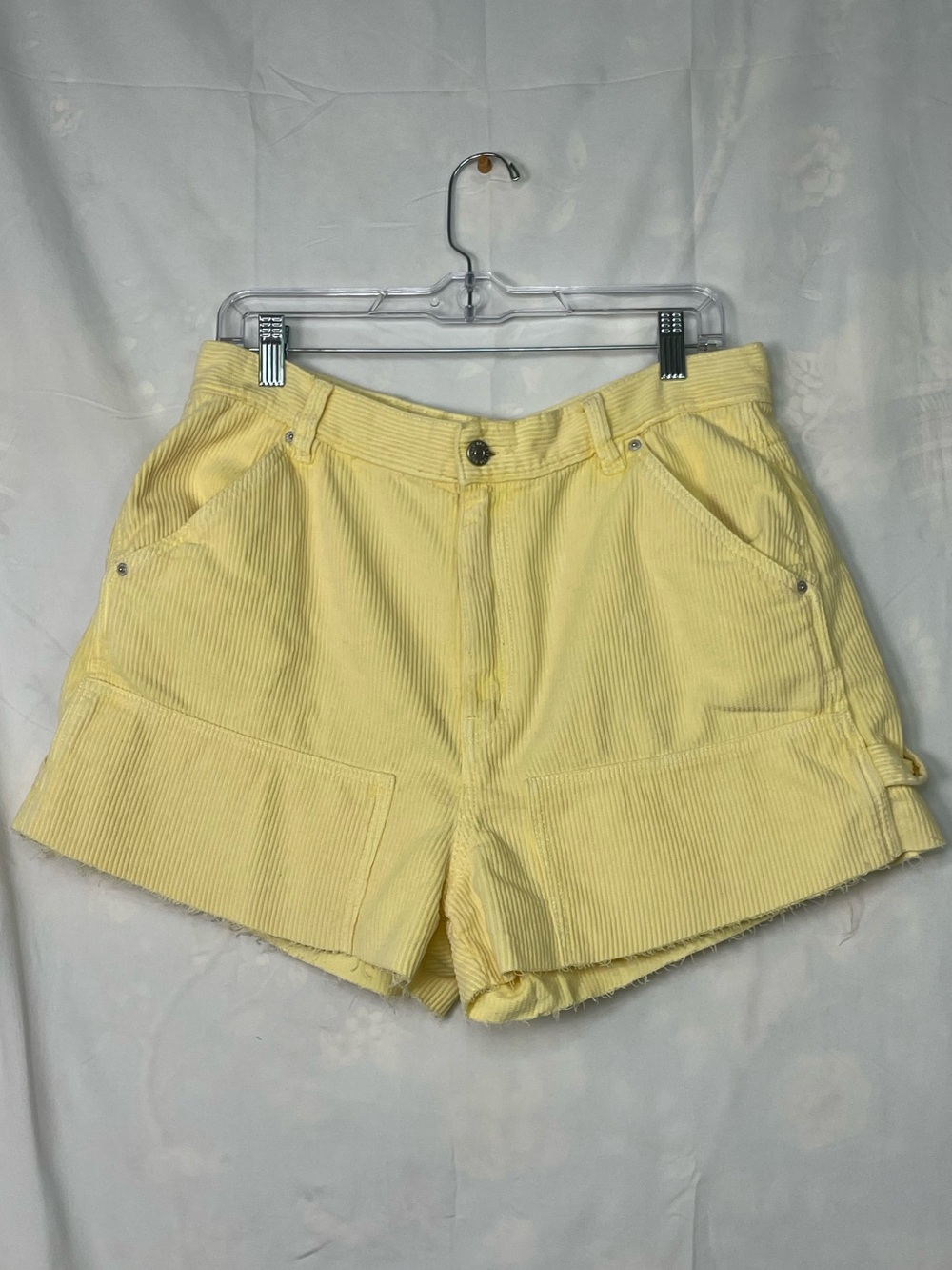 BDG Urban Outfitters Yellow Corduroy Cutoff Shorts